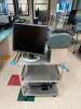 DESCRIPTION: LAKESIDE STAINLESS UTILITY CART W/ APC BATTERY BACK UPS AND LCD MONITOR LOCATION: WEST END CLINICS LABS QTY: 1 - 2