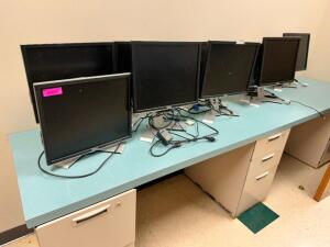 DESCRIPTION: (8) 15" LCD MONITORS LOCATION: WEST END CLINICS LABS THIS LOT IS: SOLD BY THE PIECE QTY: 8