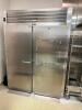 TRAULSEN TWO DOOR COMMERCIAL ROLL IN RACK COOLER. - 2