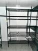 48" X 24" FIVE TIER COATED WIRE SHELF