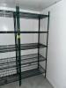 36" X 24" FIVE TIER COATED WIRE SHELF