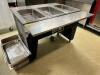 Enclosed Base Everyday Buffet Stainless Steel Three Pan Electric Hot Food Table with Stainless Steel Liners