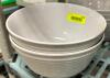 (4) 9" PLASTIC SALAD BOWLS