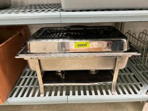 FULL SIZE CHAFER W/ STAND, PAN, INSERT, AND LID