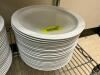 (24) 10" MELAMINE PLATES W/ PLASTIC COVERS. - 2