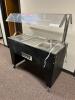 Enclosed Base Everyday Buffet Stainless Steel Three Pan Electric Hot Food Table with Stainless Steel Liners - 4