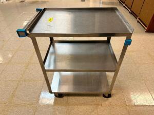 LAKESIDE THREE TIER STAINLESS UTILITY CART