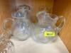 (4) 64 OZ GLASS PITCHERS - 2