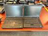 (2) DELL LATITUDE E5500 LAPTOPS. NO POWER CORDS