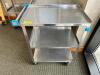 LAKESIDE THREE TIER STAINLESS UTILITY CART