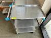 LAKESIDE THREE TIER STAINLESS UTILITY CART - 2