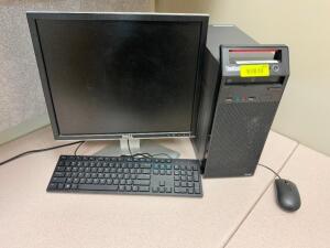 IBM THINK CENTER COMPUTER W/ (1) 15" LCD MONITORS