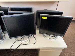 (6) 15" LCD COMPUTER SCREENS