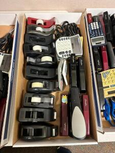 (1) LOT OF ASSORTED OFFICE SUPPLIES