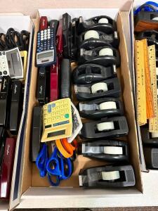 (1) LOT OF ASSORTED OFFICE SUPPLIES