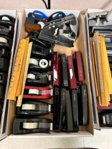 (1) LOT OF ASSORTED OFFICE SUPPLIES