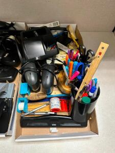 (1) LOT OF ASSORTED OFFICE SUPPLIES