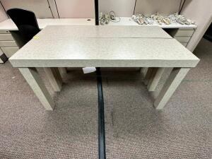 (2) 72" X 20" COMPOSITE TABLES