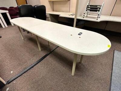 10' PILL SHAPED COMPOSITE TABLE