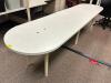 10' PILL SHAPED COMPOSITE TABLE - 2