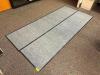 (2) 72" X 20" GREY TRAFFIC MATS