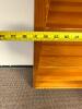 (2) 30" X 12" WOODEN BOOK SHELVES - 3