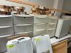 APPROX 20 TWO DRAWER METAL FILE CABINET DESK BASES. - 2