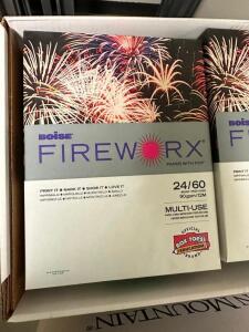 (10) PACKS OF FIREWORX WHITE COPY PAPER