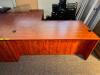 60" X 30" L SHAPED LAMINATE OFFICE DESK W/ RIGHT SIDE RETURN