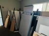 LARGE LOT OF CUBICAL, DESKS, AND PARTITION WALL SECTIONS.