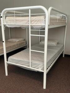 (4) METAL BUNK BEDS