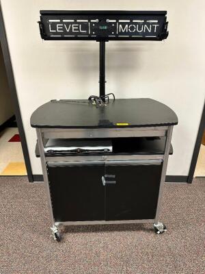 40" MEDIA / TV CART AND CABINET