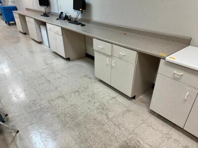 24' CABINET AND COUNTER TOP UNIT