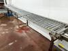 DESCRIPTION: 22' X 24" SECTION OF ROLLING CONVEYOR SIZE 22' X 24" LOCATION: MEAT ROOM QTY: 1