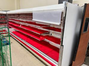 DESCRIPTION: 16' SECTION OF RTI OPEN AIR REFRIGERATED PRODUCE CASES. BRAND / MODEL: RTI ADDITIONAL INFORMATION REMOTE COOLED. COMPRESSOR REQUIRED PROF