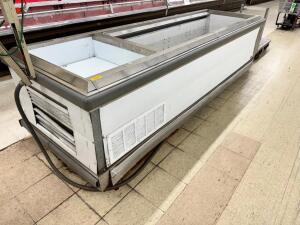 DESCRIPTION: 12' X 42" COFFIN COOLER. ADDITIONAL INFORMATION REMOTE COOLED. COMPRESSOR REQUIRED PROFESSIONAL PUMP DOWN. LOCATION: FLOOR QTY: 1