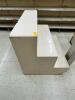 DESCRIPTION: 38" X 47" THREE TIER FIBERGLASS DISPLAY UNIT SIZE 38" X 47" LOCATION: FLOOR QTY: 1 - 2