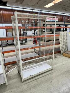 DESCRIPTION: (2) 48" X 18" WIRE SHELVING UNITS LOCATION: FLOOR THIS LOT IS: SOLD BY THE PIECE QTY: 2