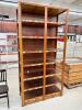 DESCRIPTION: 48" X 20" X 84" WOODEN SHELF LOCATION: FLOOR QTY: 1