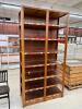 DESCRIPTION: 48" X 20" X 84" WOODEN SHELF LOCATION: FLOOR QTY: 1 - 2