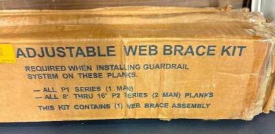 (6) - ADJUSTABLE WEB BRACE KITS