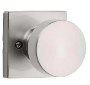 PISMO SQUARE SATIN NICKEL HALF-DUMMY DOOR KNOB