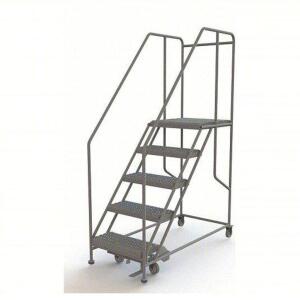 DESCRIPTION: (1) FORWARD DESCENT ROLLING WORK PLATFORM BRAND/MODEL: TRI-ARC #29RJ63 INFORMATION: GRAY RETAIL$: $912.74 EA SIZE: 5 STEPS, 50" PLATFORM