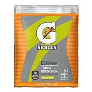 DESCRIPTION: (2) CASES OF (40) PACKAGES OF PREMIXED THIRST QUENCHER PACKS BRAND/MODEL: GATORADE #52000 INFORMATION: ORANGE RETAIL$: $4.03 PER PACK SIZ