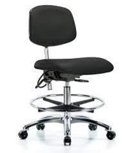 DESCRIPTION: (1) TASK CHAIR BRAND/MODEL: BLUE RIDGE ERGONOMICS INFORMATION: BLACK RETAIL$: $261.95 EA QTY: 1