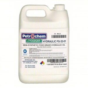 DESCRIPTION: (2) HYDRAULIC OIL BRAND/MODEL: PETROCHEM #3NLL2 RETAIL$: $87.30 EA SIZE: 1 GALLON QTY: 2