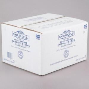 DESCRIPTION: (1) CASE OF (30) LB OF PREMIUM COCOA POWDER BRAND/MODEL: GHIRARDELLI RETAIL$: $102.49 EA SIZE: 30 LB QTY: 1