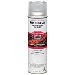 DESCRIPTION: (4) CONSTRUCTION MARKING PAINT BRAND/MODEL: RUST-OLEUM INFORMATION: CLEAR RETAIL$: $5.39 EA SIZE: 15 OZ QTY: 4