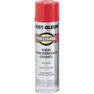 DESCRIPTION: (6) HIGH PERFORMANCE ENAMEL BRAND/MODEL: RUST-OLEUM INFORMATION: RED RETAIL$: $8.99 EA SIZE: 15 OZ QTY: 6