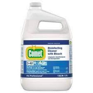 DESCRIPTION: (2) CLEANER AND DISINFECTANT BRAND/MODEL: COMET #19NC60 RETAIL$: $50.00 EA SIZE: 1 GALLON QTY: 2